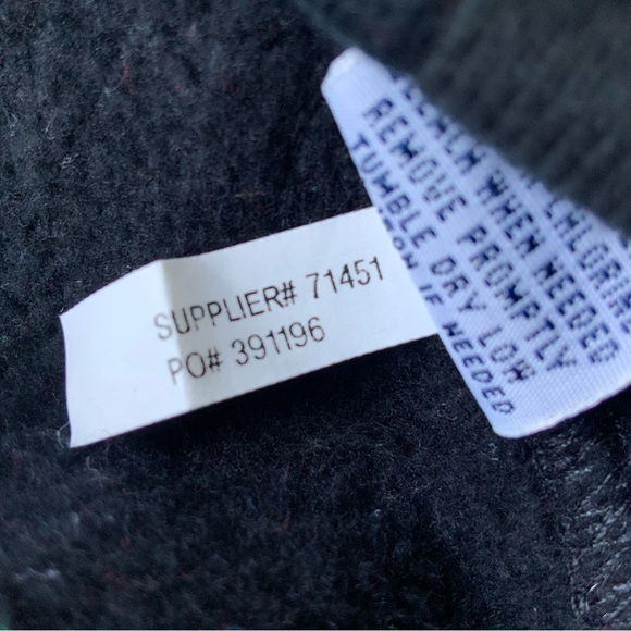 POLO by RALPH LAUREN Black 67 Varsity Jacket Preppy Vintage Dark Academia 2XLT - Picture 8 of 9